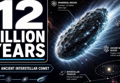 Ancient Interstellar Comet: 12 Billion Years Old