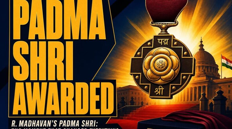 R. Madhavan’s Padma Shri: The Moment That Changed Everything