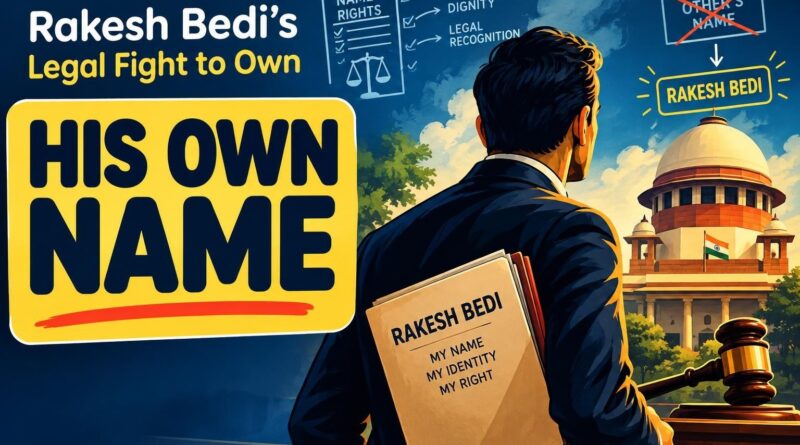 Rakesh Bedi’s Legal Fight to Own His Name